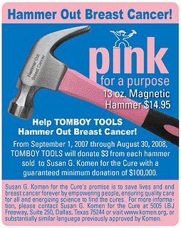Rethinking Pink: Pink for a Purpose Hammer